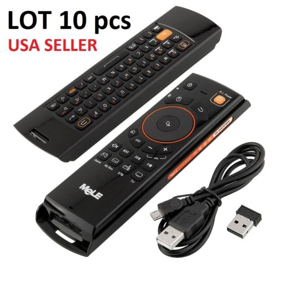 *Lot of 10 pcs* F10 Deluxe Air Mouse Keyboard Best Remote for Android TV Box
